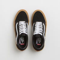 Vans Skate Old Skool Shoes in Black and Gum thumbnail
