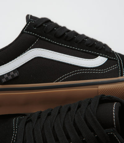Vans Skate Old Skool Shoes - Black / Gum / White