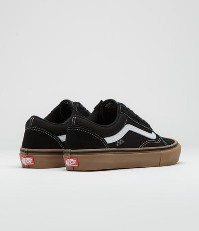 Vans Skate Old Skool Shoes - Black / Gum / White