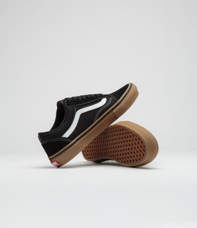 Vans Skate Old Skool Shoes - Black / Gum / White