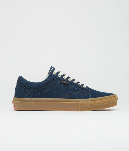 Vans Skate Old Skool Shoes - Blue Denim