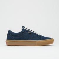 Vans Skate Old Skool Shoes - Blue Denim thumbnail
