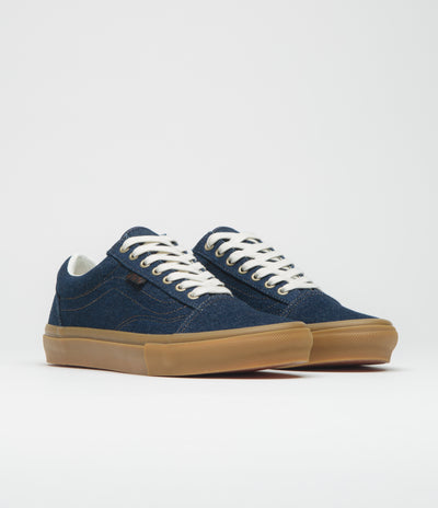Vans Skate Old Skool Shoes - Blue Denim
