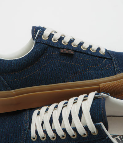Vans Skate Old Skool Shoes - Blue Denim