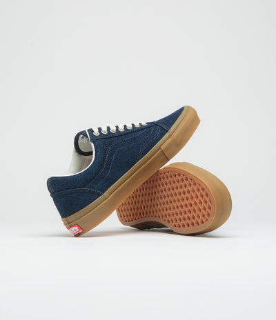 Vans Skate Old Skool Shoes - Blue Denim