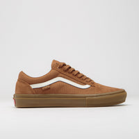 Vans Skate Old Skool Shoes in Brown and Gum thumbnail