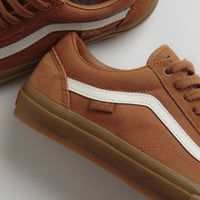 Vans Skate Old Skool Shoes in Brown and Gum thumbnail