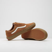 Vans Skate Old Skool Shoes in Brown and Gum thumbnail