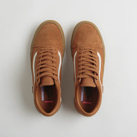 Vans Skate Old Skool Shoes in Brown and Gum thumbnail