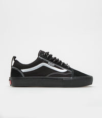 Vans Skate Old Skool Shoes in (Doobie) Black and Black