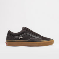 Vans Skate Old Skool Shoes - Faded Black / Gum thumbnail