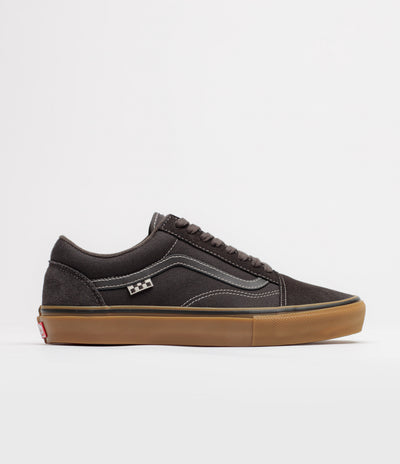Vans Skate Old Skool Shoes - Faded Black / Gum