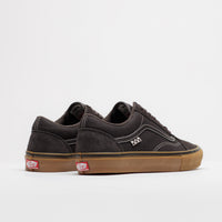 Vans Skate Old Skool Shoes - Faded Black / Gum thumbnail
