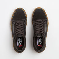 Vans Skate Old Skool Shoes - Faded Black / Gum thumbnail