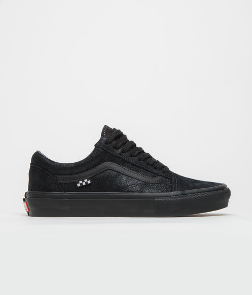 Vans Skate Old Skool Shoes - Metallic Black / Smoke