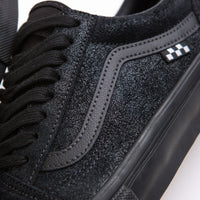 Vans Skate Old Skool Shoes in Metallic Black and Smoke thumbnail