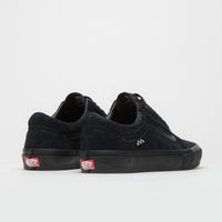 Vans Skate Old Skool Shoes in Metallic Black and Smoke thumbnail