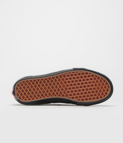 Vans Skate Old Skool Shoes in Metallic Black and Smoke
