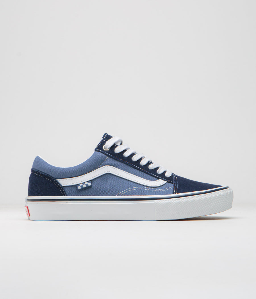 Vans Skate Old Skool Shoes - Navy / White
