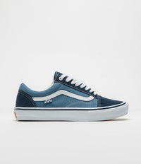 Vans Skate Old Skool Shoes in Navy and White