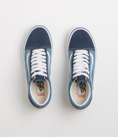 Vans Skate Old Skool Shoes in Navy and White