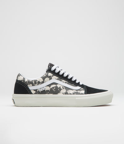 Vans Skate Old Skool Shoes - Skull Pile Black / White / Gum
