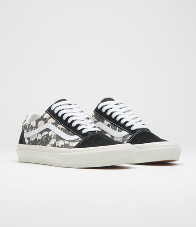 Vans Skate Old Skool Shoes - Skull Pile Black / White / Gum