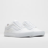 Vans Skate Old Skool Shoes in True White thumbnail