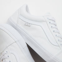 Vans Skate Old Skool Shoes in True White thumbnail