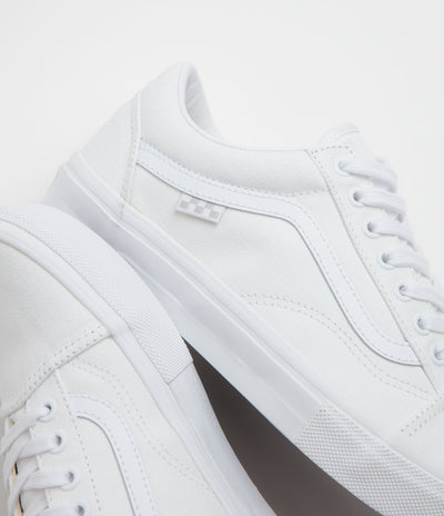 Vans Skate Old Skool Shoes in True White