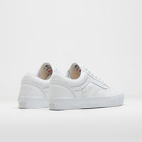 Vans Skate Old Skool Shoes in True White thumbnail
