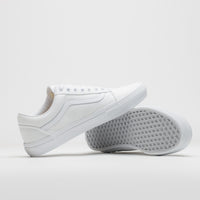 Vans Skate Old Skool Shoes in True White thumbnail