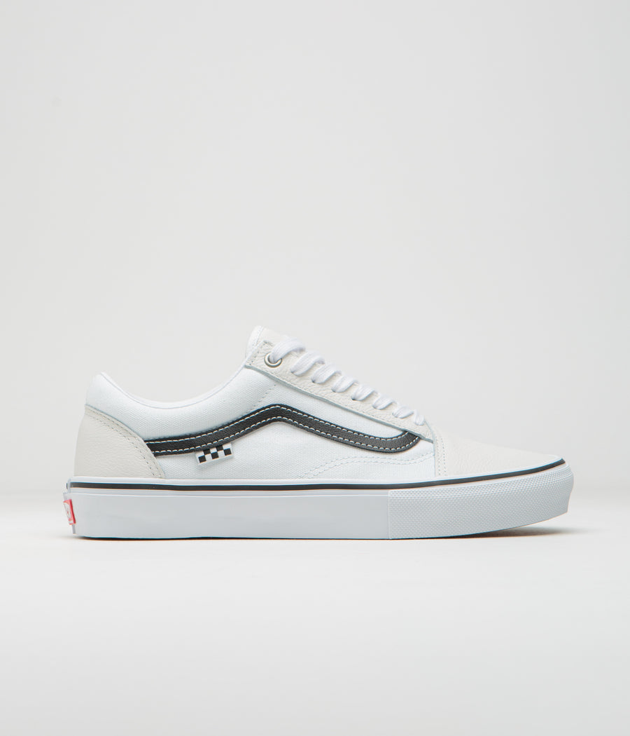 Vans Skate Old Skool hvide Shoes - White / White