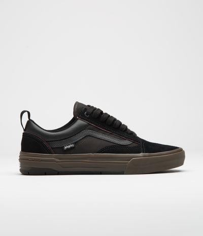 Vans Skate Old Skool Wafflecup Shoes - Black / Dark Gum