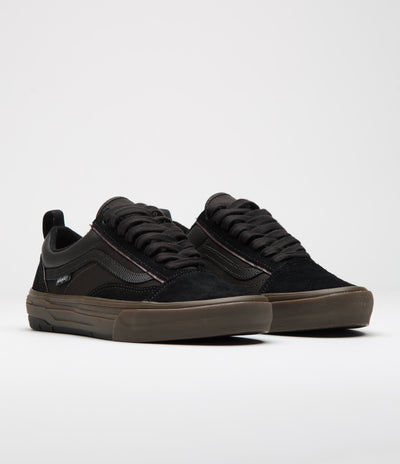 Vans Skate Old Skool Wafflecup Shoes - Black / Dark Gum