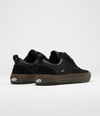 Vans Skate Old Skool Wafflecup Shoes - Black / Dark Gum