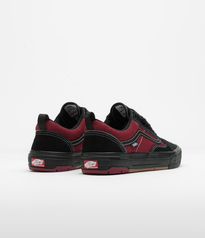 Vans Skate Old Skool Wafflecup Shoes - Black / Red