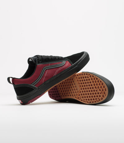 Vans Skate Old Skool Wafflecup Shoes - Black / Red