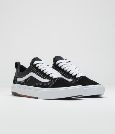 Vans Skate Old Skool Wafflecup Shoes - Black / White