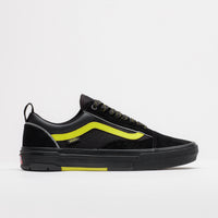 Vans Skate Old Skool Wafflecup Shoes - Reflective Black / Lime thumbnail