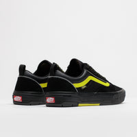 Vans Skate Old Skool Wafflecup Shoes - Reflective Black / Lime thumbnail