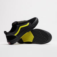 Vans Skate Old Skool Wafflecup Shoes - Reflective Black / Lime thumbnail