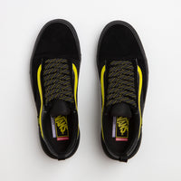 Vans Skate Old Skool Wafflecup Shoes - Reflective Black / Lime thumbnail