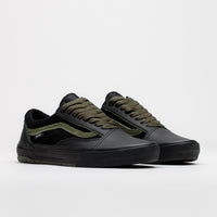 Vans Skate Old Skool Wafflecup Shoes - Willow Green / Black thumbnail