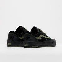Vans Skate Old Skool Wafflecup Shoes - Willow Green / Black thumbnail