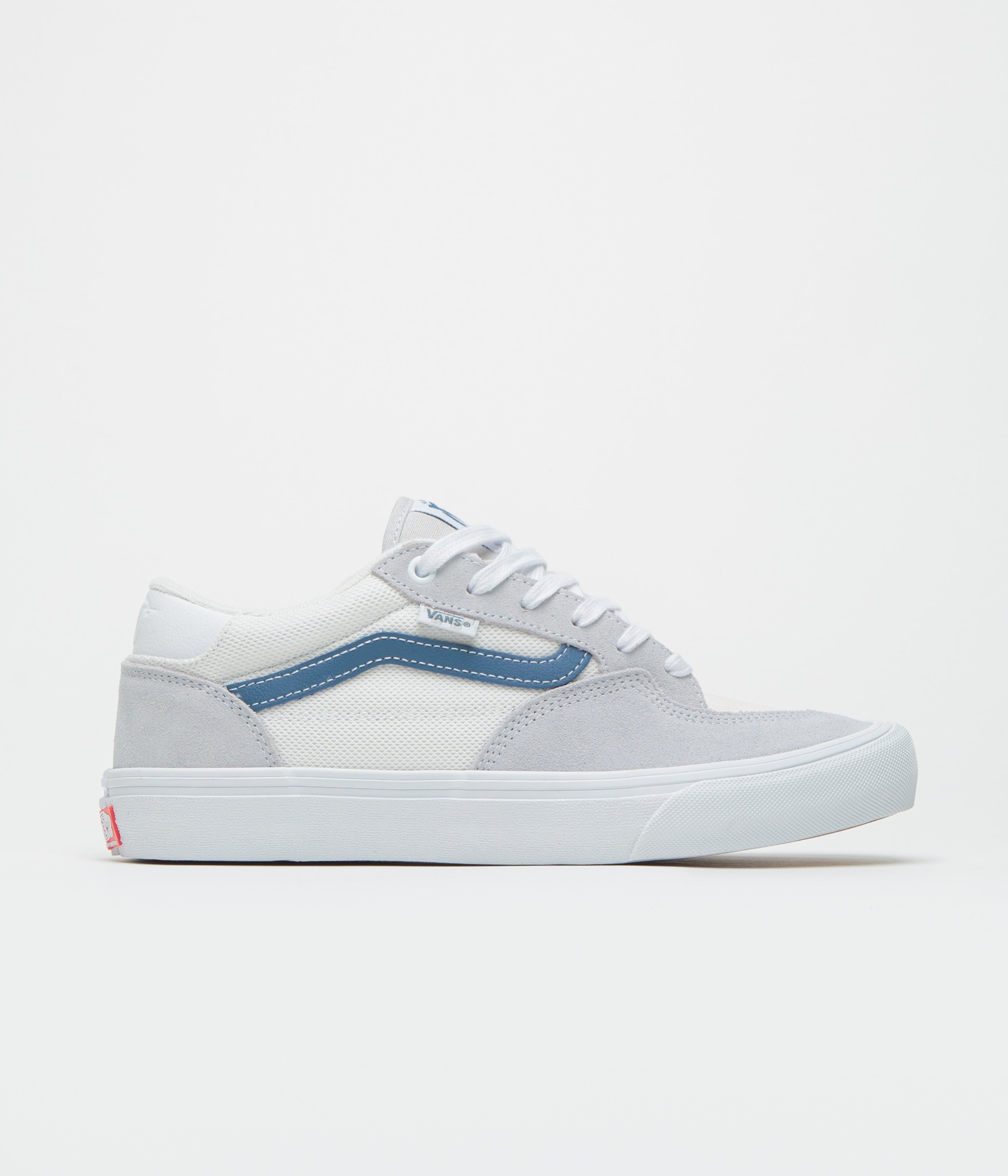 Vans Skate Rowan Shoes in Grey and Navy