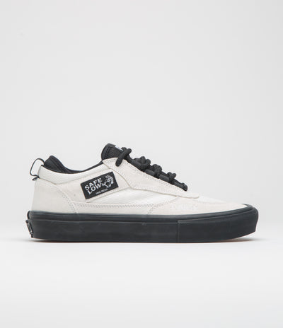 Vans Skate Safe Low Shoes - (Atiba) Bone White / Black