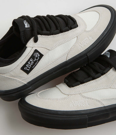 Vans Skate Safe Low Shoes - (Atiba) Bone White / Black