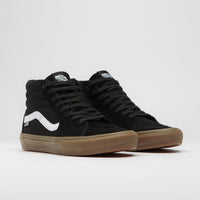Vans Skate SK8-Hi Shoes - Black / Gum thumbnail