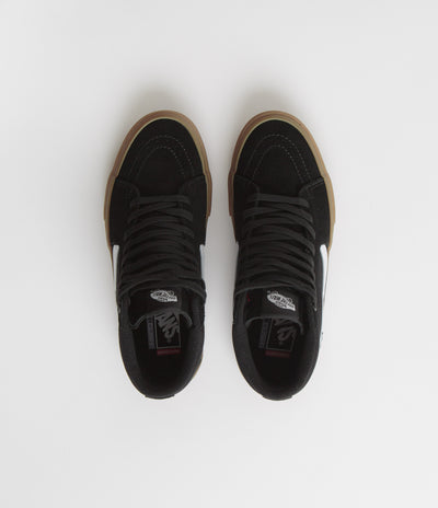 Vans Skate SK8-Hi Shoes - Black / Gum